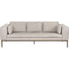 Burr Bali Bone Leather Sofa
